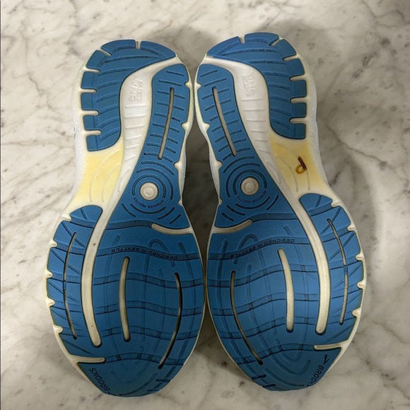 Women’s Brooks Glycerin GTS 20 Blue Glass/Marina/Legion Blue Running Shoe Size 9 - Picture 10 of 10